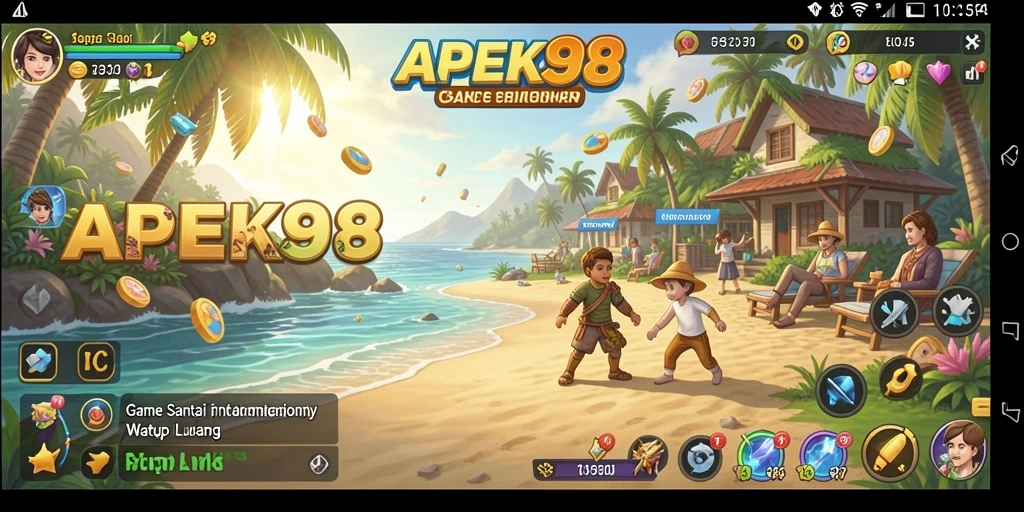Tangkapan layar utama APEK88 menunjukkan gameplay yang seru dan interaktif.