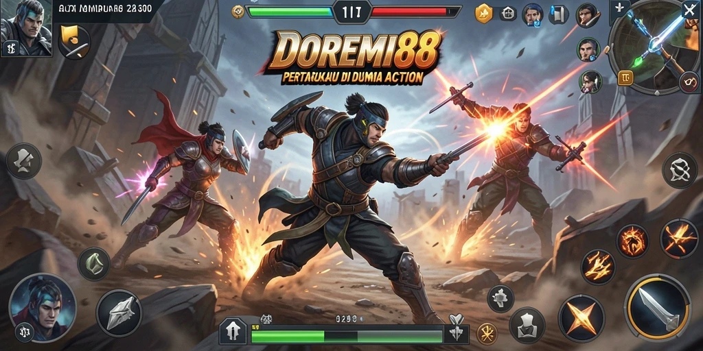 Screenshot DOREMI88 menampilkan aksi seru dalam gameplay.