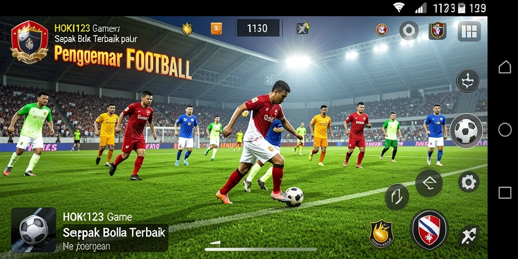 Gameplay HOKI123 yang menarik dan penuh aksi di lapangan.