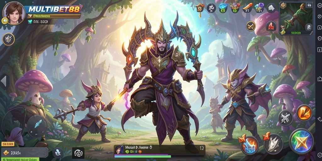 Tampilan gameplay seru dalam dunia petualangan MULTIBET88.