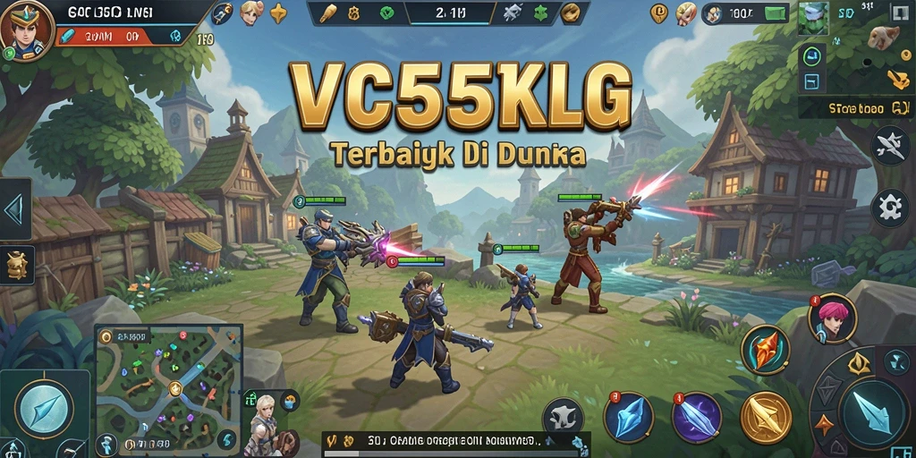 Tampilan gameplay yang seru dan mendebarkan di VC55.